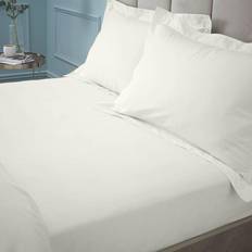 Egyptian Cotton Bed Sheets Bianca Cottonsoft 180 Thread Count Bed Sheet White
