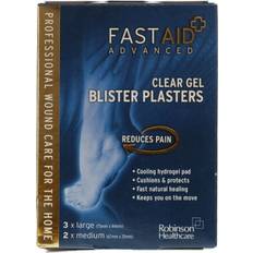 Robinson Healthcare Fast aid clear gel blister plasters