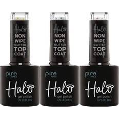 Halo by Pure Nails Pure Nails Gel Polish Top Coat 8ml 3-pack