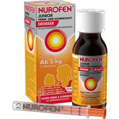 Nurofen Junior Fieber- & Schmerzsaft Erdbeer