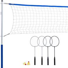 Franklin Sports Complete Badminton Set with Net, Rackets