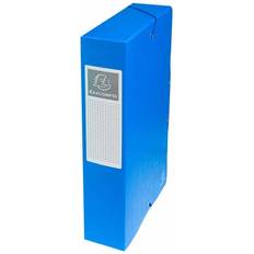 Blue Archiving Boxes Exacompta Elasticated Box File Pressboard A4 60mm