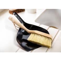 Natural Elements Eco-Friendly Dustpan and Brush, Robust Beechwood