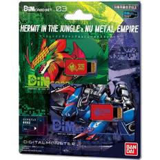 Bandai dim card set vol.3 hermit nu metal empire vital bracelet digital monster