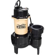 K2 1/2 HP Cast Iron Submersible Sewage Ejector