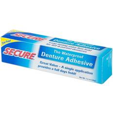 Dentures & Dental Splints DenTek Secure Adhesive Waterproof 12 Hour Holding Power Zinc Free 1.4