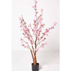 Steel Artificial Plants Homescapes Blossom Tree with Silk Flowers Artificial Plant
