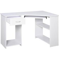 Homcom L-Shaped Corner Writing Desk 70x120cm