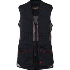 Mesh Details Vests Seeland Skeet II Waistcoat Women's - Black