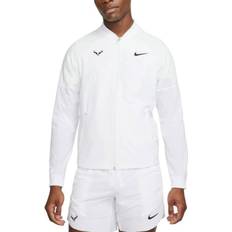 Tennis - White Outerwear Nike Dri-FIT Rafa Men's Tennis Jacket - White/Black
