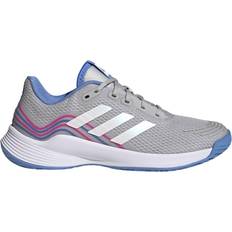 Silver - Women Volleyball Shoes Adidas Schuhe Novaflight HQ3515 Grau