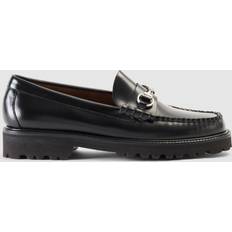 Loafers G.H. Bass Mens Weejun 90's Lincoln Horsebit Loafers In Black