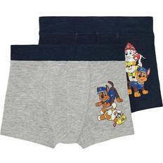 Spandex Boxer Shorts Children's Clothing Name It Paw Patrol 2-pack Boxershorts - Dark Sapphire