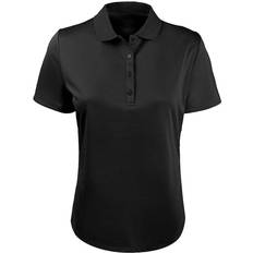 Callaway Womens Solid Swing Tech Polo Shirt - Black