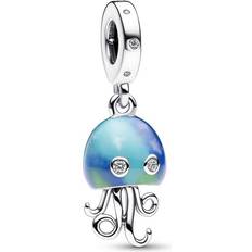 Pandora Authentic 792704c01 color-changing jellyfish dangle charm