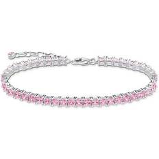 Thomas Sabo Tennis Bracelet, Pink, Women