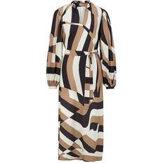 Hugo Boss Beige Dresses Hugo Boss Long Dress Detola1 women FR