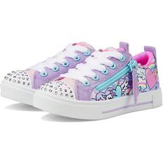 Skechers Twinkle Sparks-Flying Hearts 314805L Girls Toddler Purple Oxford