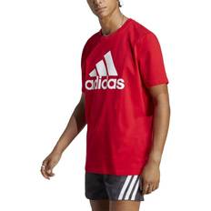 Adidas Essentials Single Jersey Big Logo T-shirt - Better Scarlet