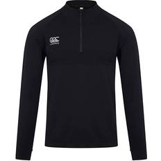 Canterbury Seamless 1/4 Zip Black/Grey