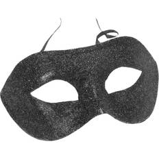 Black Eye Masks Fancy Dress Smiffys Gino eyemask