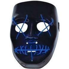 Blue Facemasks Bristol Novelty Anarchy Light Up Mask