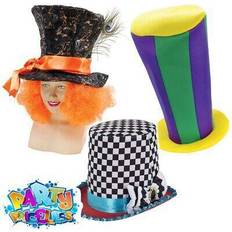 Film & TV Hats Fancy Dress Bristol Novelty Official forum stovepipe chequered hat