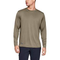 Under Armour Men - Sportswear Garment Shirts Under Armour 1248196 men's tan tactical tech long sleeve shirt