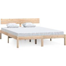 vidaXL Bed Frame Solid Pine 70cm 120x200cm