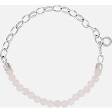 Thomas Sabo Charm Club Pink Pearls Bracelet A2098-034-9