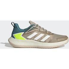 Beige - Women Racket Sport Shoes Adidas Defiant Speed Tennis sko Wonder Beige Core White Lucid Lemon