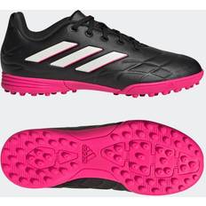 Silver - Women Football Shoes Adidas Copa Pure.3 Turf støvler Core Black Zero Metalic Team Shock Pink