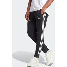 Adidas Men - White Trousers Adidas IB4030 3S FL TC PT Pants Herren Black/White Größe