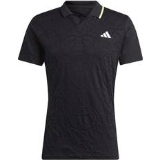 Polyester Polo Shirts adidas Aeroready Freelift Pro Tennis Polo Shirt - Black