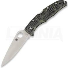 Spyderco Endura 4 Signature with VG-10 Steel FRN Handle PlainEdge C10ZFPGR Pocket Knife