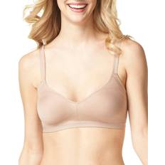 Warner's Easy Does It Wire-Free Bra Toasted Almond
