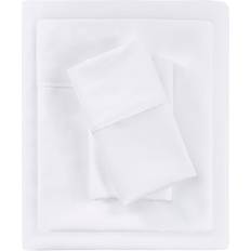 Beautyrest 700 Thread Count Tri-Blend Antimicrobial Bed Sheet White