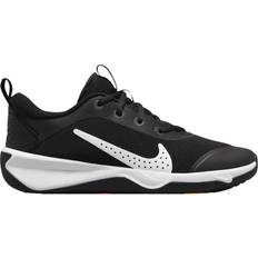 White Indoor Sport Shoes Nike Omni Multi-Court GS - Black/White