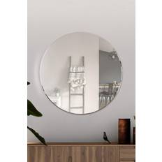 MirrorOutlet 2ft 2ft Large Round Wall Mirror