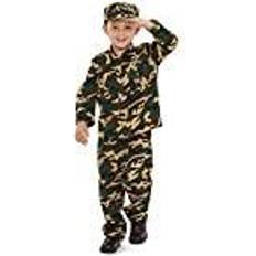 Dress Up America Costume Outfits Camo Army Set Kids