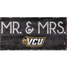 Fan Creations VCU Mr. & Mrs. Sign Framed Art