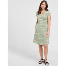 Sherpa Women's Padma Wrap Dress, Green