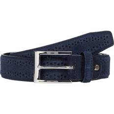 Florsheim Lucky Belt Navy Leather