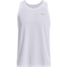 Under Armour Streaker Sleeveless T-shirt White Man