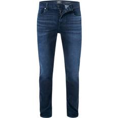 7 For All Mankind Slimmy Tapered Luxe Performance Eco Jeans - Dark Blue