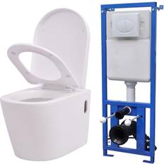Soft/Slow Close Water Toilets vidaXL 274669