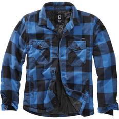 Brandit Men's Vintage ShirtLumberjacket Black/Blau