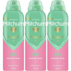 Mitchum 48h Protection Powder Fresh Deo Spray 150ml 3-pack