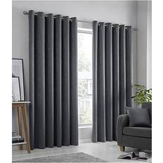 Curtains & Accessories Fusion Strata Dim-Out Eyelet