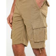 Threadbare Stone Cargo Shorts